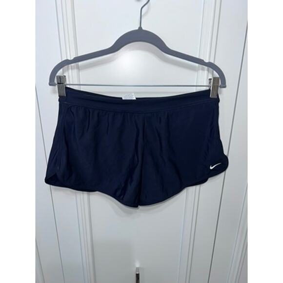 Nike Women's Swim Board Shorts Size 10 Midnight‎ Black - Picture 1 of 5